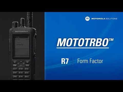 Motorola R7 NKP-fähiges tragbares digitales Funkgerät