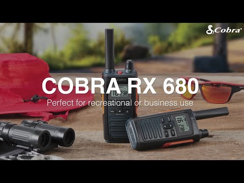 Cobra RX680 PMR446 Funkgeräte lizenzfrei – Doppelpack