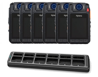 Hytera Body Worn Camera VM780 / Remote Speaker Microphone - Six Pack