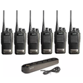 Hytera TC-620 Walkie-Talkie Zwei-Wege-Funkgerät Sechserpack