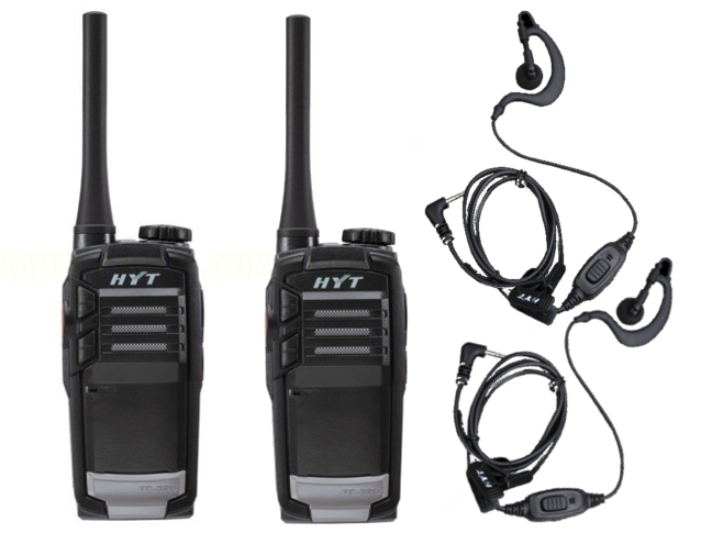 Hytera TC320 Twin Pack Walkie Talkie PMR446 Funkgerät