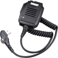 Hytera Remote speaker microphone, IP55, with volume control and 3.5 mm audio jack