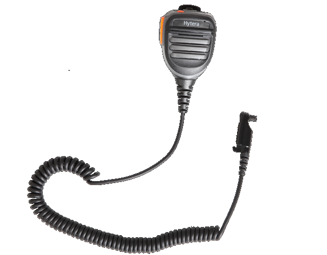 Hytera SM26N2-P Externe luidsprekermicrofoon met noodknop en 3,5 mm audio-aansluiting (IP54)