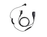 Hytera General Earbud with inline -MIC PTT ESM14