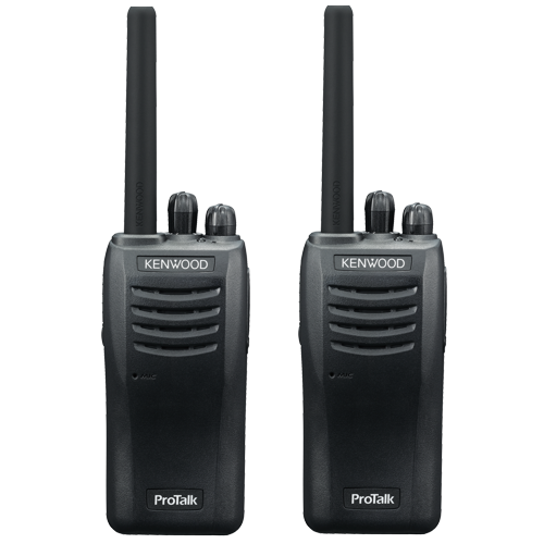 Kenwood TK-3501 Pro Talk Walkie Talkie Two Way Radio - Twin Pack