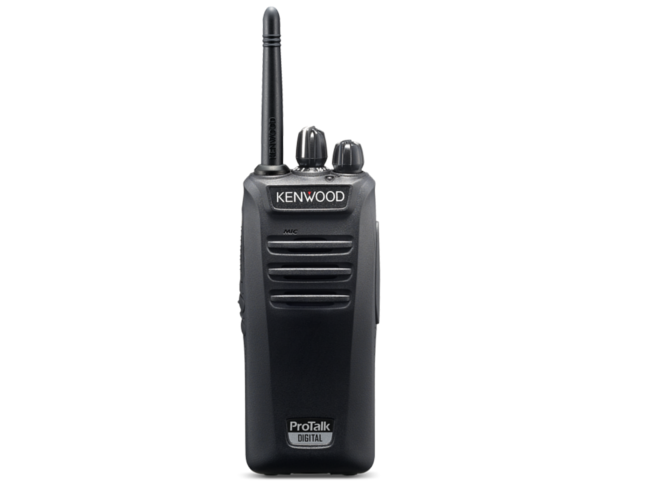 Kenwood TK-3401D Digital Walkie Talkie Two Way Radio - Quad Pack