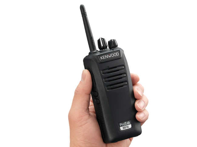 Kenwood TK-3401D Digital Walkie Talkie Two Way Radio - Quad Pack