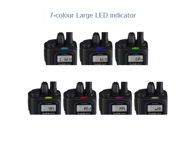 Kenwood TK-3601DE Digital Walkie Talkie Pro Talk Funkgerät – Viererpack