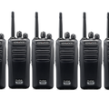 Kenwood TK-3401D Digital Walkie Talkie Two Way Radio - Six Pack