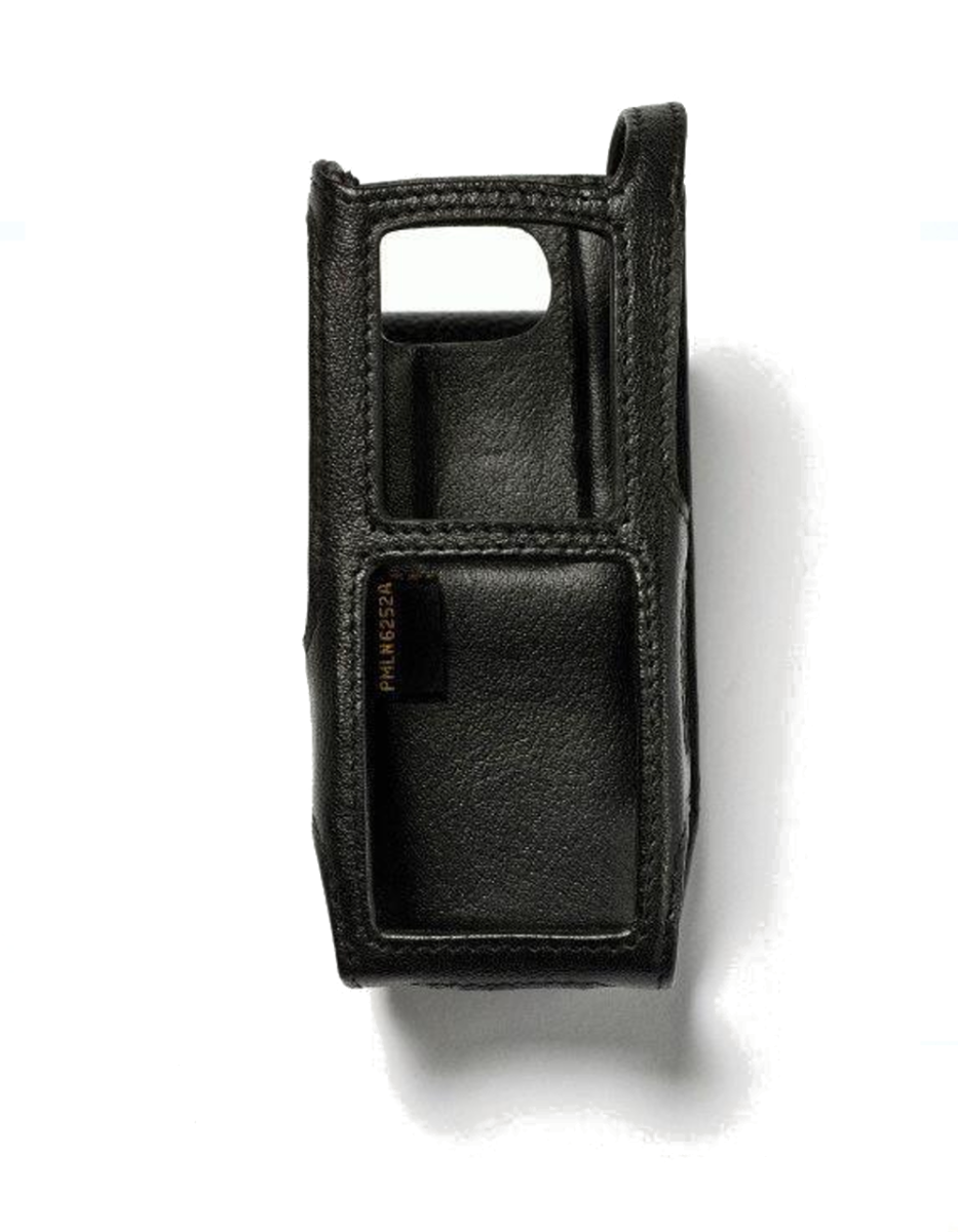 Motorola Gürteltasche aus weichem Leder mit 3-Zoll-Gürtelschlaufe für MTP3500 - PMLN5887B