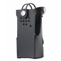 Peter Jones Hartschalenetui mit D-Ringen und Gürtelschlaufe - GP340 Motorola Funkgerät