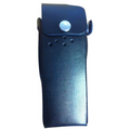 Peter Jones Hard Leather Case with Flap, D-Rings and Belt Loop - For DP4401 ATEX Motorola Two Way Radio
