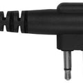 Enkeldraads Oortje met Akoestische Buizen voor Motorola, Kenwood, Icom & Vertex Radio's