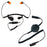 Taktisches Headset PRO SYSTEM (Headset+robuste PTT) M11 Pro TP-120 Anschluss