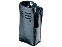 Motorola GP330 GP340 Ledertragetasche mit Gürtelschlaufe für Modelle ohne Tastatur (für NiMh-, NiCd- & FM-Akkus) HLN9665A
