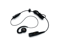 Motorola DP2400 / DP2600 / DP3441 Mag One G-förmiger Ohrhörer mit Inline-Mikrofon & PTT