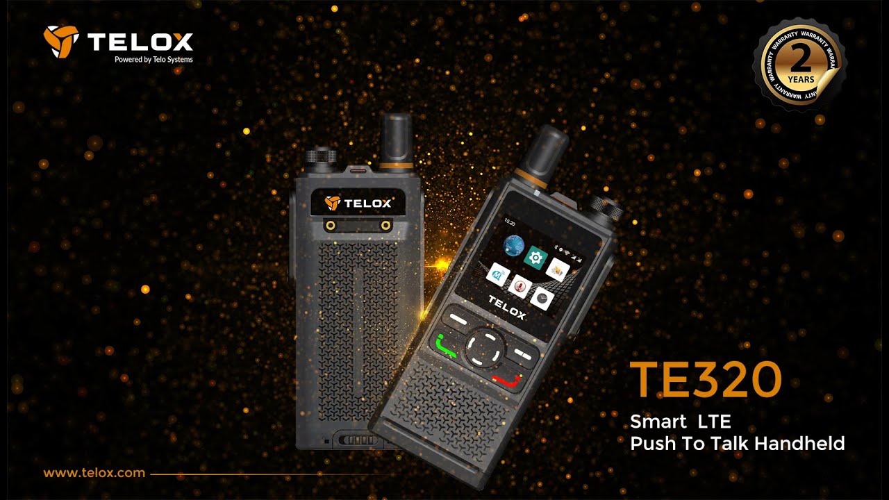 Telox TE320 Funkgerät mit PTTi / POC Netzwerk 3G / 4G