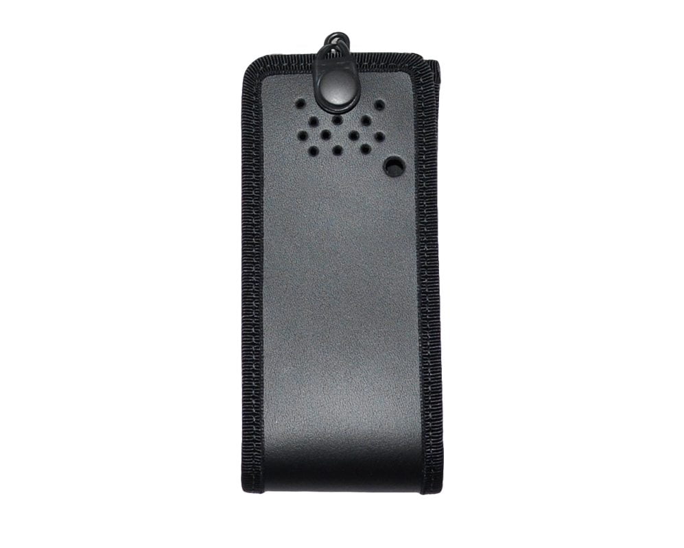 Peter Jones Soft Leather Case with D-Rings and Sprung Belt Clip For Motorola R2 Series