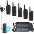 Motorola XT420 Walkie Talkie Pro Six Pack