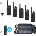Motorola XT420 Walkie Talkie Covert Six Pack