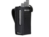 Motorola DP2000 Serie PMLN5864A Robuste Ledertragetasche mit 3 Zoll drehbarer Gürtelschlaufe