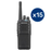 Kenwood UHF DMR Digital Two Way Radio - NX-1300DE3 - Fifteen School Pack