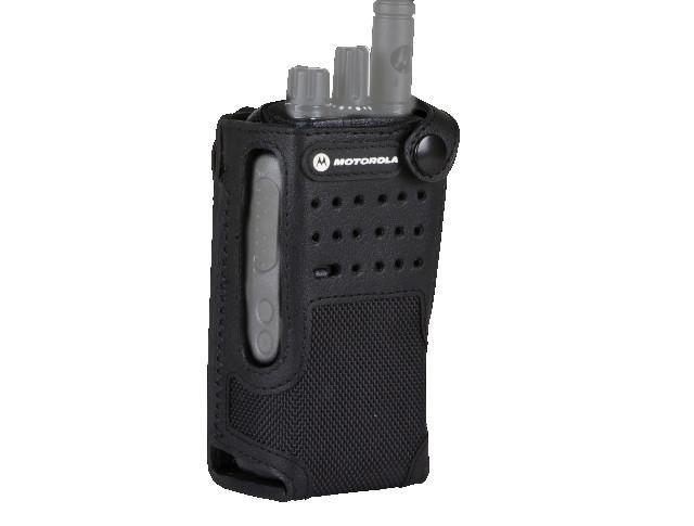 Motorola DP2000 Serie PMLN5870A Nylon-Tragetasche mit feststehender 3"-Gürtelschlaufe für Funkgeräte ohne Display