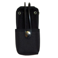 Peter Jones gepolsterte Nylontasche mit D-Ringen und gefedertem Gürtelclip für Motorola Funkgerät DP4400