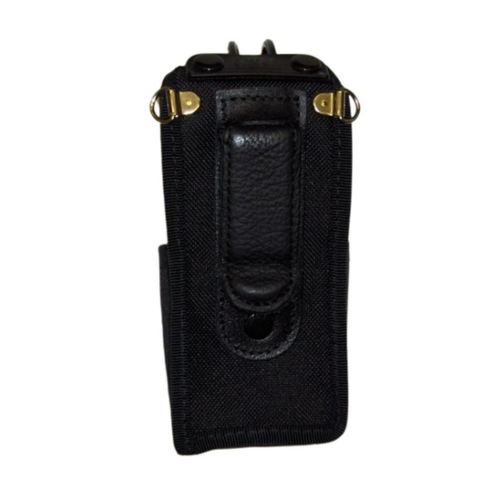 Peter Jones gepolsterte Nylontasche mit D-Ringen und gefedertem Gürtelclip für Motorola Funkgerät DP4400
