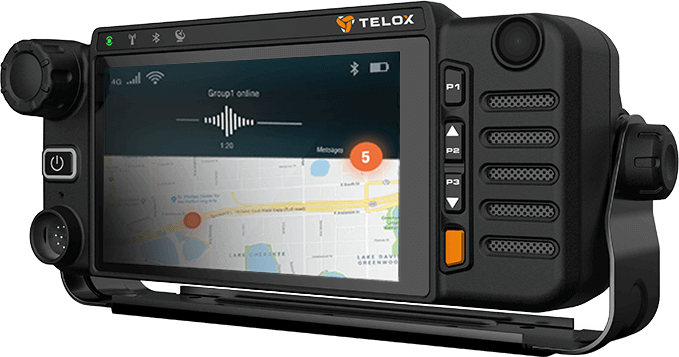 TeloPTT TELO M6G Mobile Radio PTTi / POC Network 3G /4G Radio – Radio ...