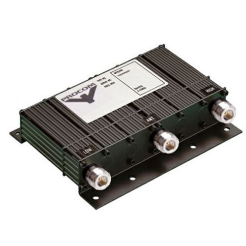 Procom Mini Duplexer – VHF 152–175 MHz, 4–6 MHz Split, N-Typ