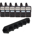 Hytera PD365 Digital UHF Walkie Talkie Six Pack
