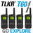 Motorola Walkie Talkie Quad Pack TLKR T60 / T61