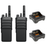 Motorola R7a Non-Keypad Portable Digital Two Way Radio - Twin Pack