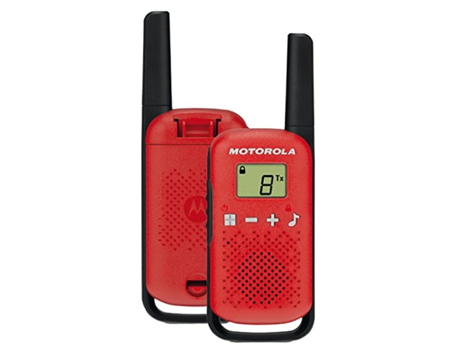 Motorola Walkie Talkie T42 Rood - Dubbelpak