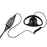 Savox D shaped Earpiece with Inline PTT For HP505/HP565 - C50176