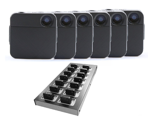 Edesix Body Worn Camera VT-50 Six Pack