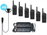 Motorola XT420 Walkie Talkie Earpiece Six Pack