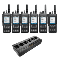 Motorola R7 FKP Premium Version Portable Digital - Six Pack