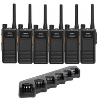 Hytera HP605 Digital Two Way Radio - Six Pack