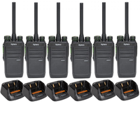 Hytera BD505LF Licence Free Digital Two Way Radio -  Six Pack
