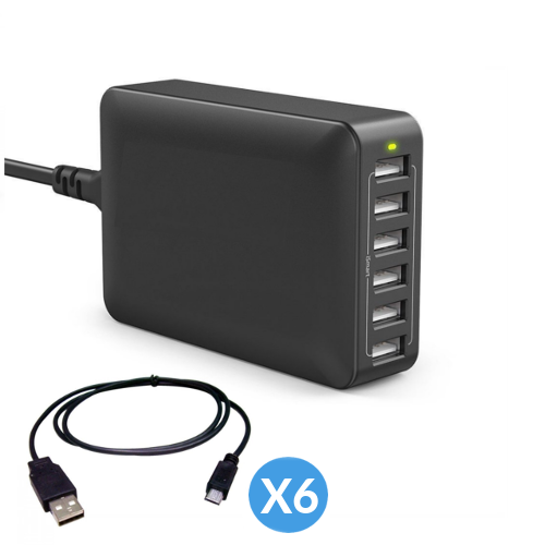 Motorola TLKR T82 Extreme Six Way Multi Micro USB Charger