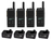 Motorola SL2600 Two Way Radio Quad Pack