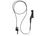 Motorola DP3000 & DP4000 PMLN6125A 1-Draht Überwachungs-Headset – Schwarz