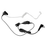 Motorola XT420 / XT460 Surveillance Earpiece with In-Line Mic & PTT HKLN4601A