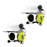 SWATCOM 2talk PRO Full Duplex Headset Helmet Version  - Twin Pack