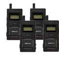 Swatcom Multicom Wireless Handsfree Kommunikations-Kit – Viererpack