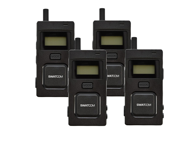 Swatcom Multicom Wireless Handsfree Kommunikations-Kit – Viererpack