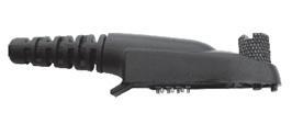 Enkeldraads Oortje met Akoestische Buizen voor Motorola, Kenwood, Icom & Vertex Radio's