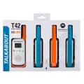 Motorola Walkie Talkie T42 - Quad Pack
